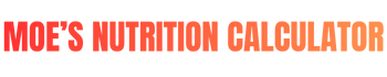 Moesnutritioncalculator