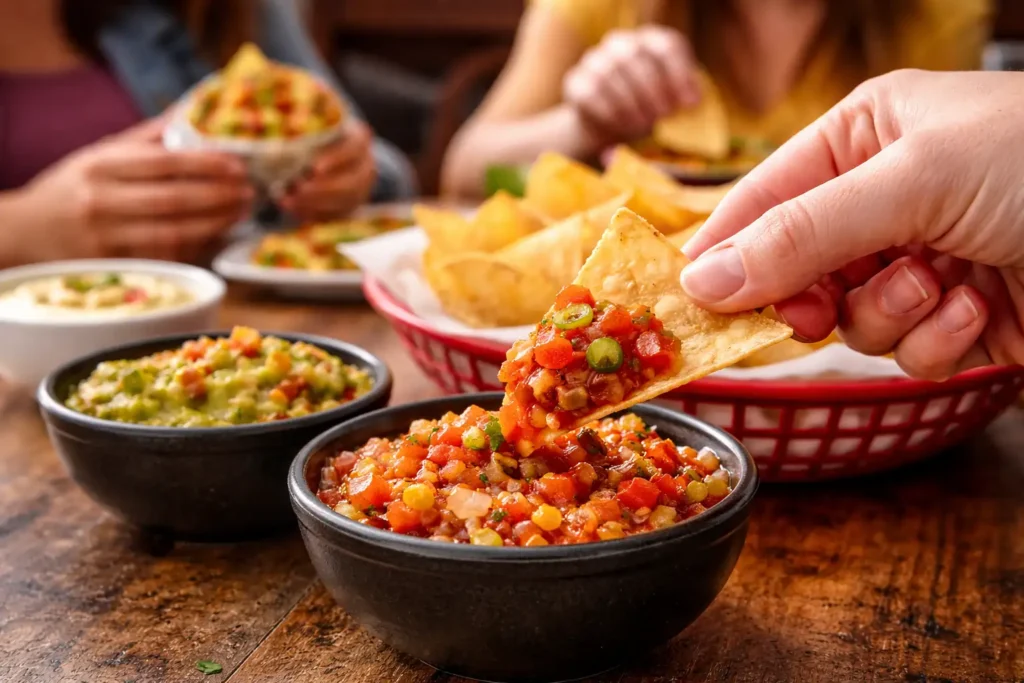 chip-dipping-salsa
